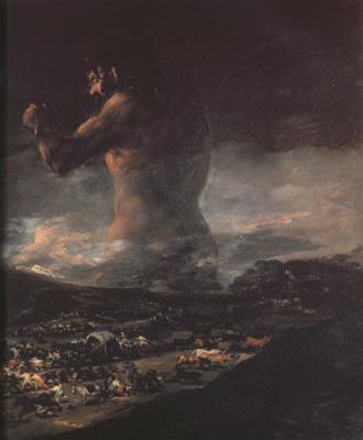 Francisco de Goya The Colossus (mk19) France oil painting art